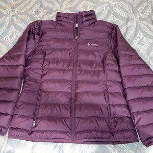 Columbia Women's Deep Purple Puffer Jacket
